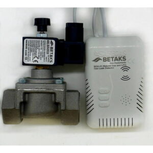 Kit detector gaz cu electrovalva 1''